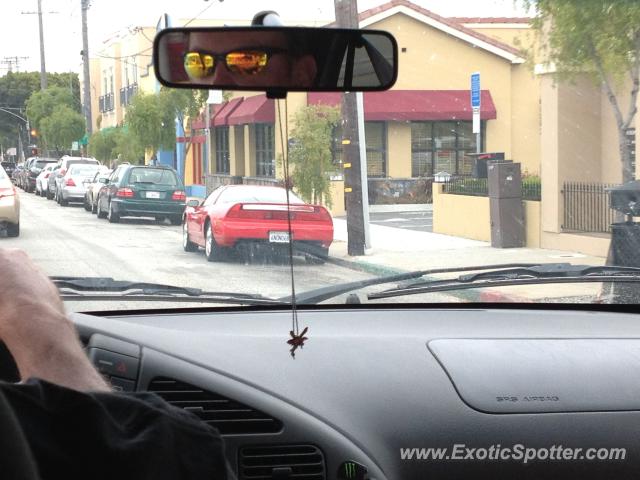 Acura NSX spotted in Monterey, California