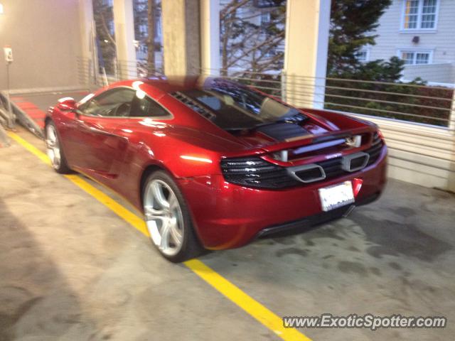 Mclaren MP4-12C spotted in Monterey, California