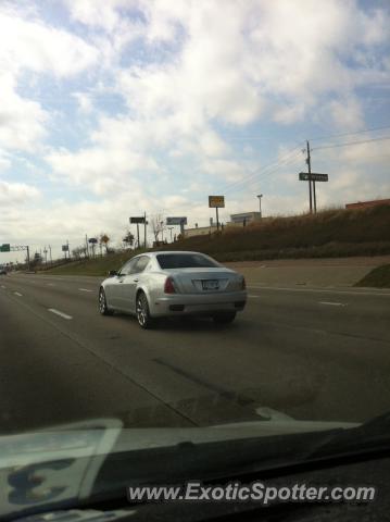 Maserati Quattroporte spotted in Dallas, Texas