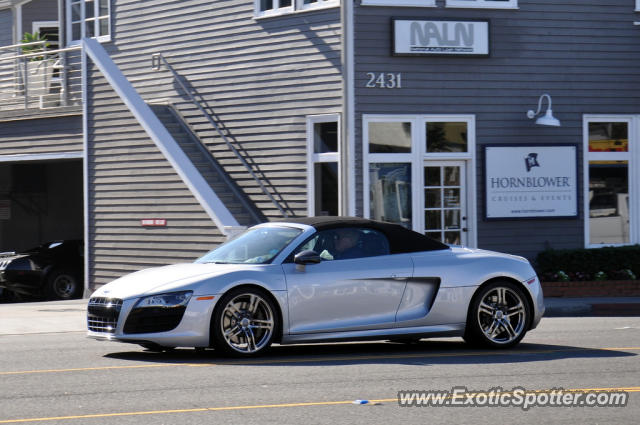 Audi R8 spotted in Newport Beach, California