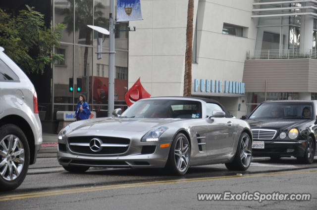 Mercedes SLS AMG spotted in Beverly Hills, California