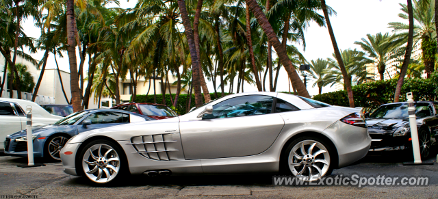 Mercedes SLR spotted in Miami, Florida