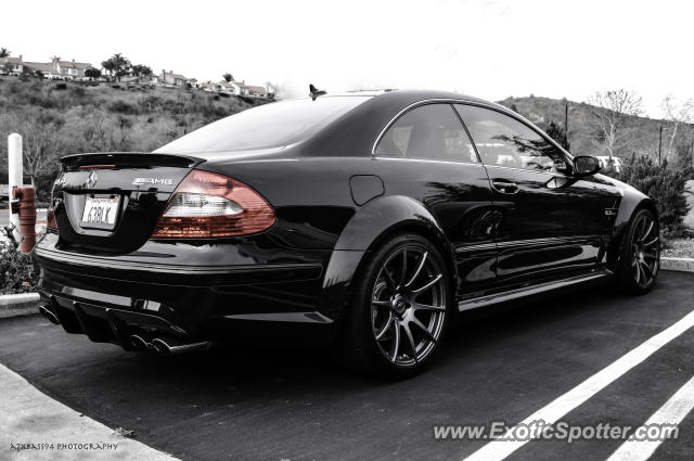 Mercedes C63 AMG Black Series spotted in Irvine, California