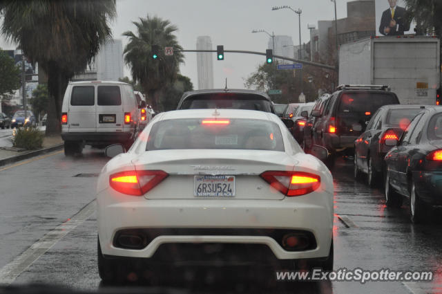 Maserati GranTurismo spotted in Beverly Hills, California