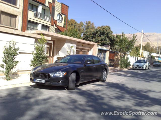 Maserati Quattroporte spotted in Tehran, Iran