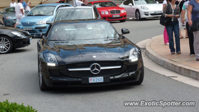 Mercedes SLS AMG spotted in Monaco, Monaco