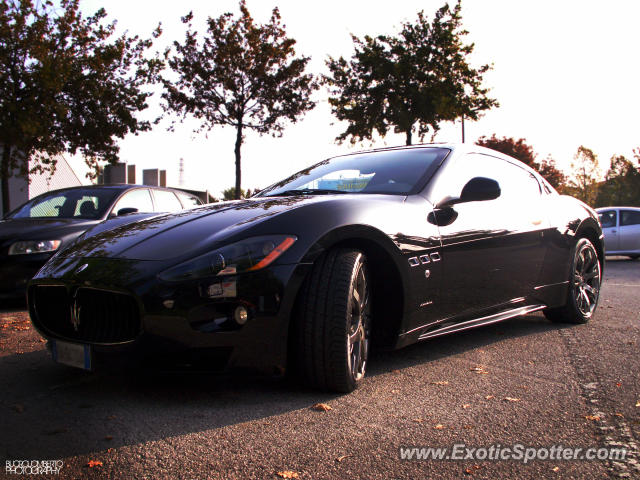 Maserati GranTurismo spotted in San Vendemiano, Italy