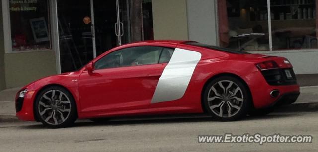 Audi R8 spotted in Fort Lauderdale, Florida