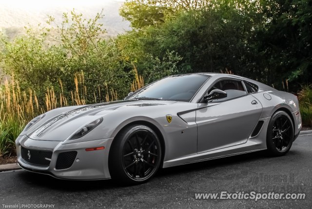 Ferrari 599GTO spotted in Monterey, California