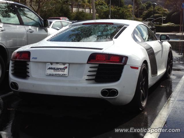 Audi R8 spotted in Carmel Valley, California