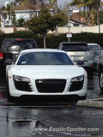 Audi R8 spotted in Carmel Valley, California