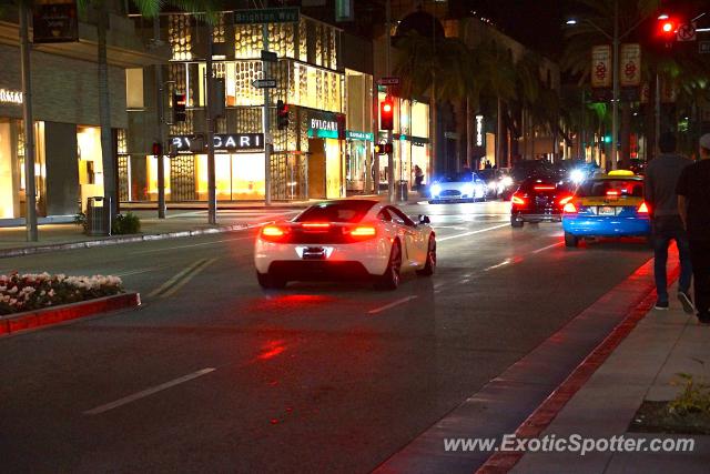 Mclaren MP4-12C spotted in Beverly Hills, California