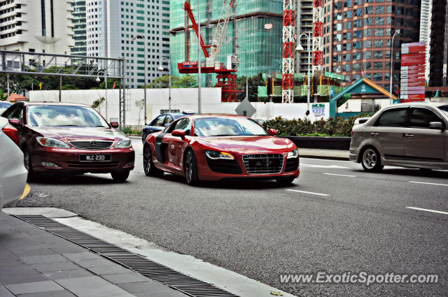 Audi R8 spotted in Bukit Bintang KL, Malaysia