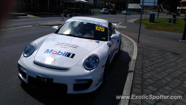 Porsche 911 GT2 spotted in Strahan, Australia