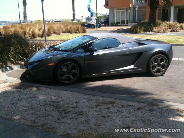 Lamborghini Gallardo spotted in Melbourne, Australia