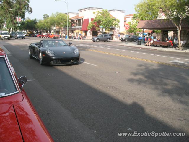 Porsche Carrera GT spotted in Escondido, California