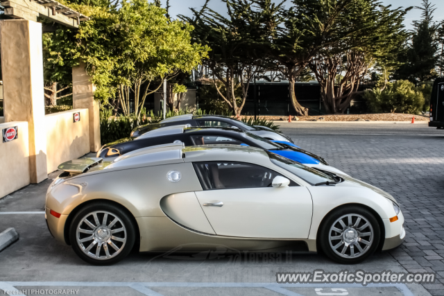 Bugatti Veyron spotted in Pebble Beach, California