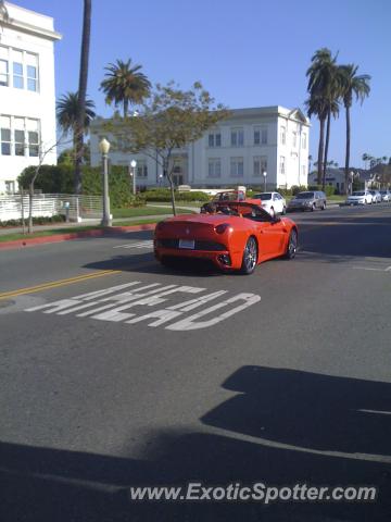 Ferrari California spotted in Orange, California