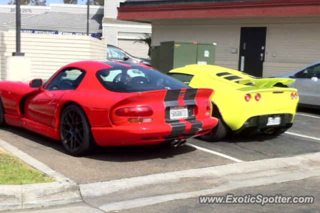 Dodge Viper spotted in Del Mar, California