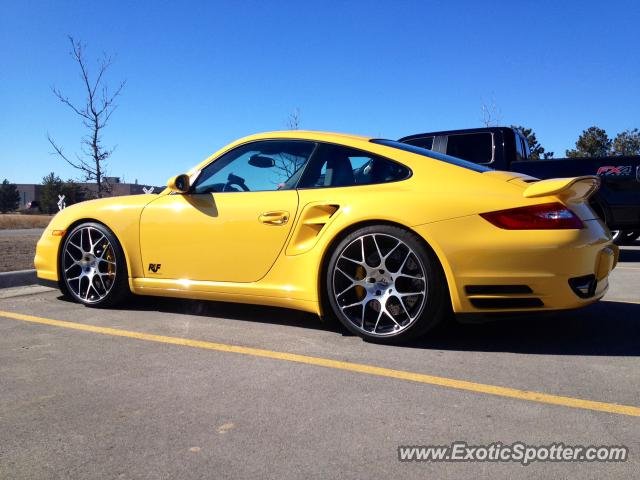 Porsche 911 Turbo spotted in Lincoln, Nebraska