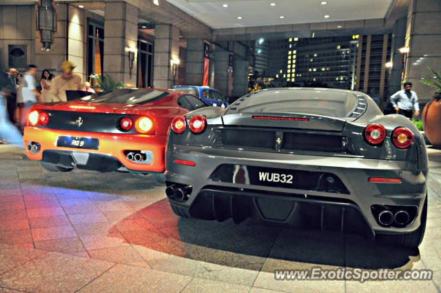 Ferrari F430 spotted in KLCC Twin Tower, Malaysia