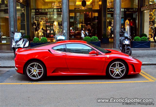 Ferrari F430 spotted in Milan, Italy