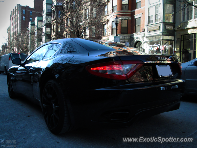 Maserati GranTurismo spotted in Boston, Massachusetts