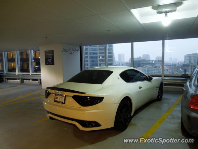 Maserati GranTurismo spotted in Chicago, Illinois