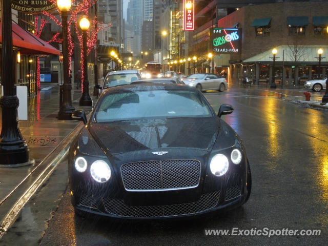 Bentley Continental spotted in Chicago, Illinois