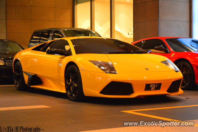 Lamborghini Murcielago spotted in Bukit Bintang, Malaysia