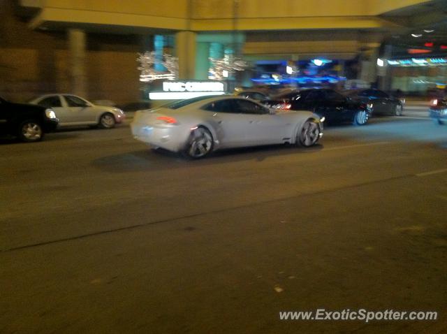 Fisker Karma spotted in Indianapolis, Indiana