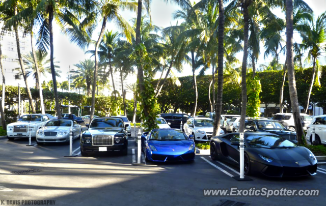 Lamborghini Aventador spotted in Bal Harbour, Florida