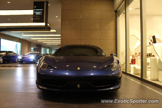 Ferrari 458 Italia spotted in Kuala Lumpur, Malaysia