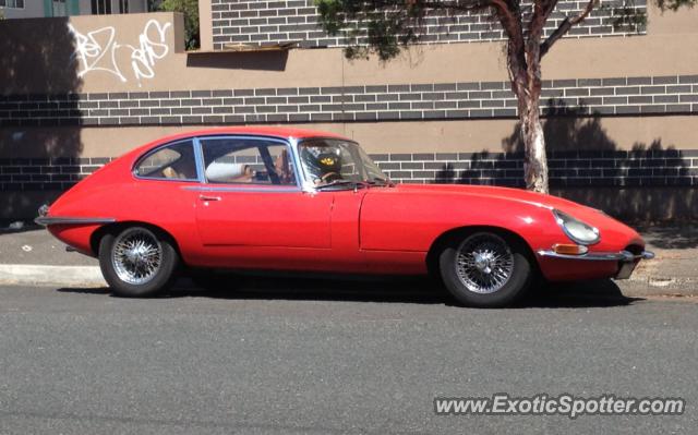 Jaguar E-Type spotted in Melbourne, Australia