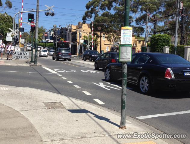 Maserati Quattroporte spotted in Melbourne, Australia