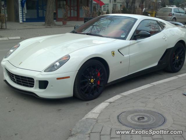 Ferrari 599GTB spotted in Pristina, Kosovo