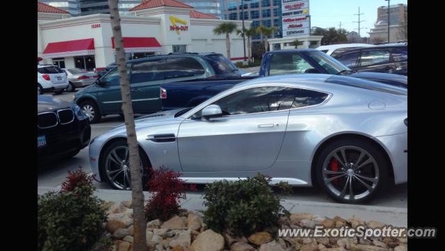 Aston Martin Vantage spotted in Dallas, Texas