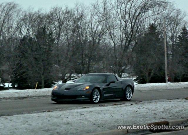 Chevrolet Corvette ZR1 spotted in Milwaukee, Wisconsin
