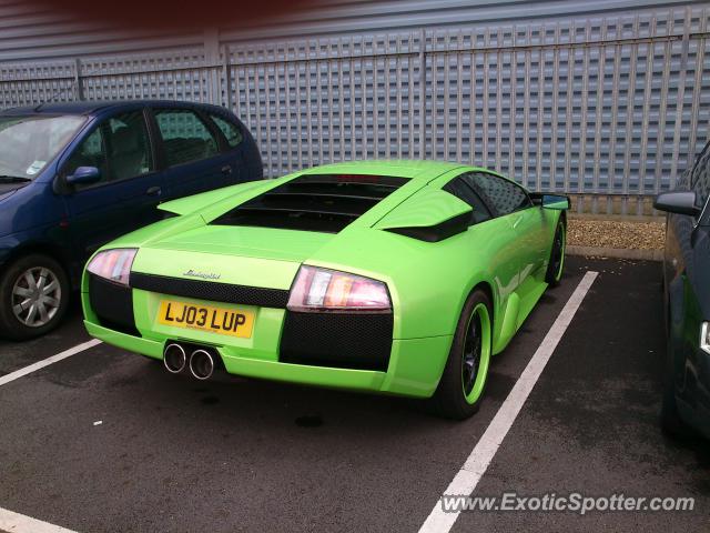 Lamborghini Murcielago spotted in Isle of man, United Kingdom