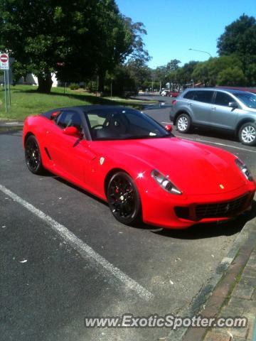 Ferrari 599GTB spotted in Warragamba, NSW, Australia