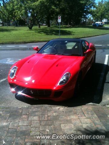 Ferrari 599GTB spotted in Warragamba, NSW, Australia