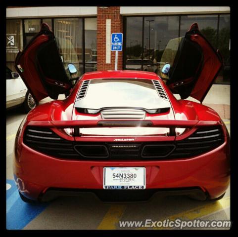 Mclaren MP4-12C spotted in Southlake, Texas