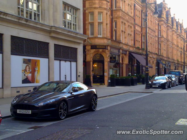 Aston Martin DBS spotted in London, United Kingdom