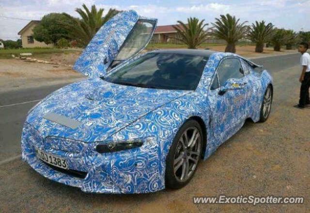 BMW I8 spotted in Strandfontein, South Africa