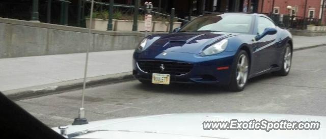 Ferrari California spotted in Lincoln, Nebraska