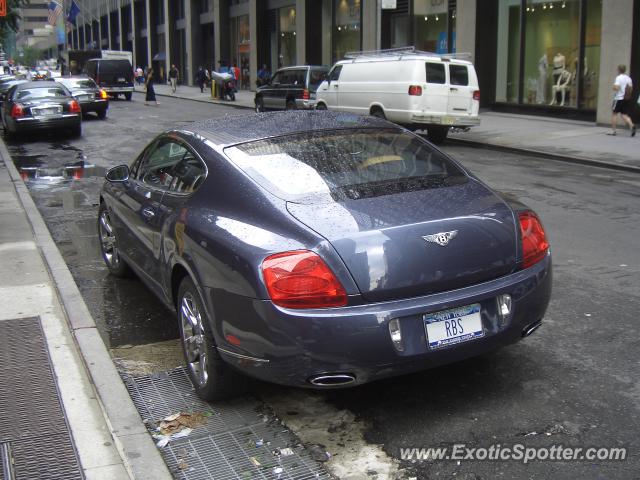 Bentley Continental spotted in New York, New York