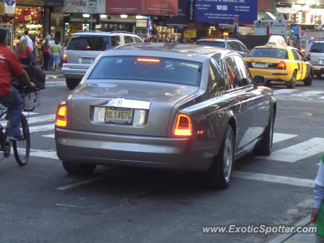 Rolls Royce Phantom spotted in New York, New York