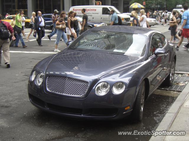 Bentley Continental spotted in New York, New York