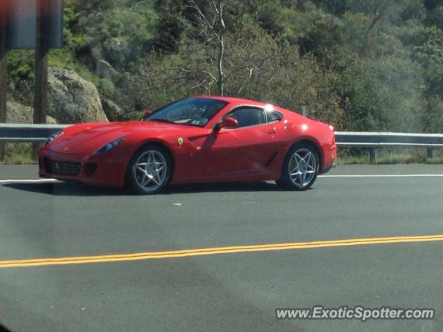 Ferrari 599GTB spotted in Laguna, California