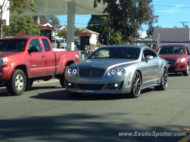 Bentley Continental spotted in Laguna, California